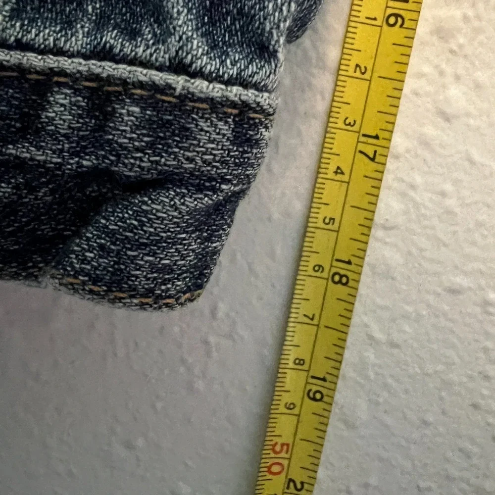 Gap Kids Denim Jean Jacket‎ Pink Stitching Girls Size Medium